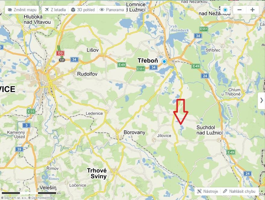 Chata U Rybnika Novy Lipnicky Třeboň Esterno foto